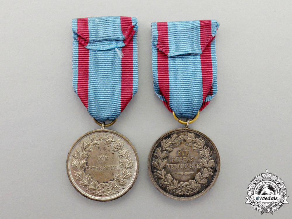hesse-_darmstadt._two_ernst_ludwig_civil_and_military_medals_o_493_1