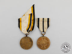 Prussia. Two War Commemorative Medals