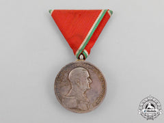 Hungary. A Second War Period Bravery Medal, Large Silver Grade
