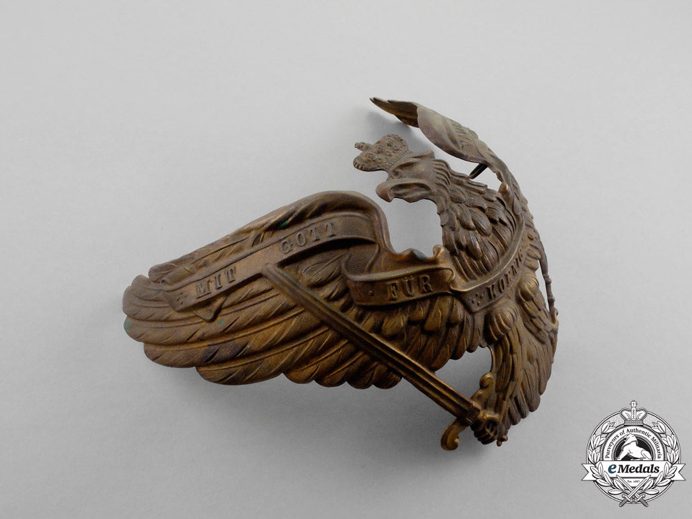 two_prussian_pickelhaube_plates_o_604