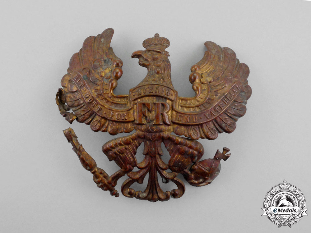 two_prussian_pickelhaube_plates_o_606