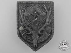 A German Hunting Association Dj Game Warden's Badge
