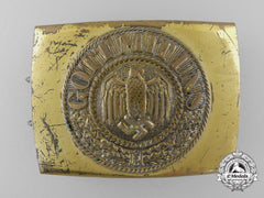 A Kriegsmarine Enlisted Man's Belt Buckle; C.t.d. 1942