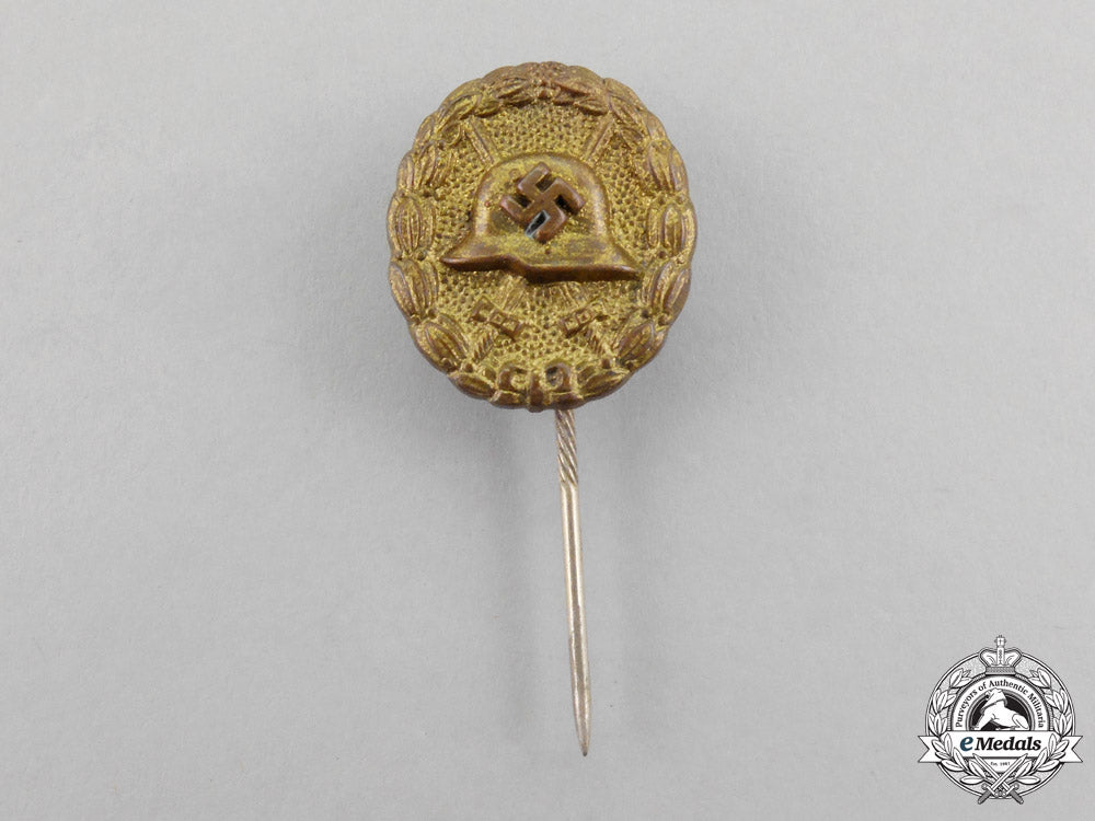 a_second_war_german_gold_grade_wound_badge_miniature_stick_pin_o_696_1