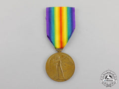 Canada. A Victory Medal To Mm Recipient And Dow October 1918