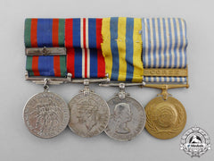 Canada. A Second War & Korean War Veteran's Group Of Four To J.A.H. Rehel