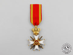 Baden. An 1896-1918 Order Of Berthold The First Knight’s Cross With Swords In Gold