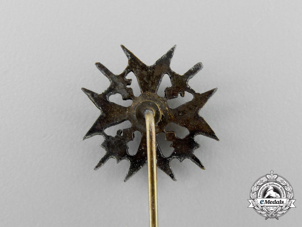 a_miniature_spanish_cross_in_bronze_with_swords_stickpin_o_995