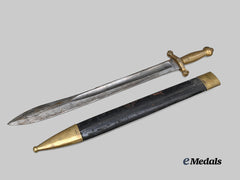 France, July Monarchy. A Model 1831 “Glaive” Sawback Short Artillery Sword
