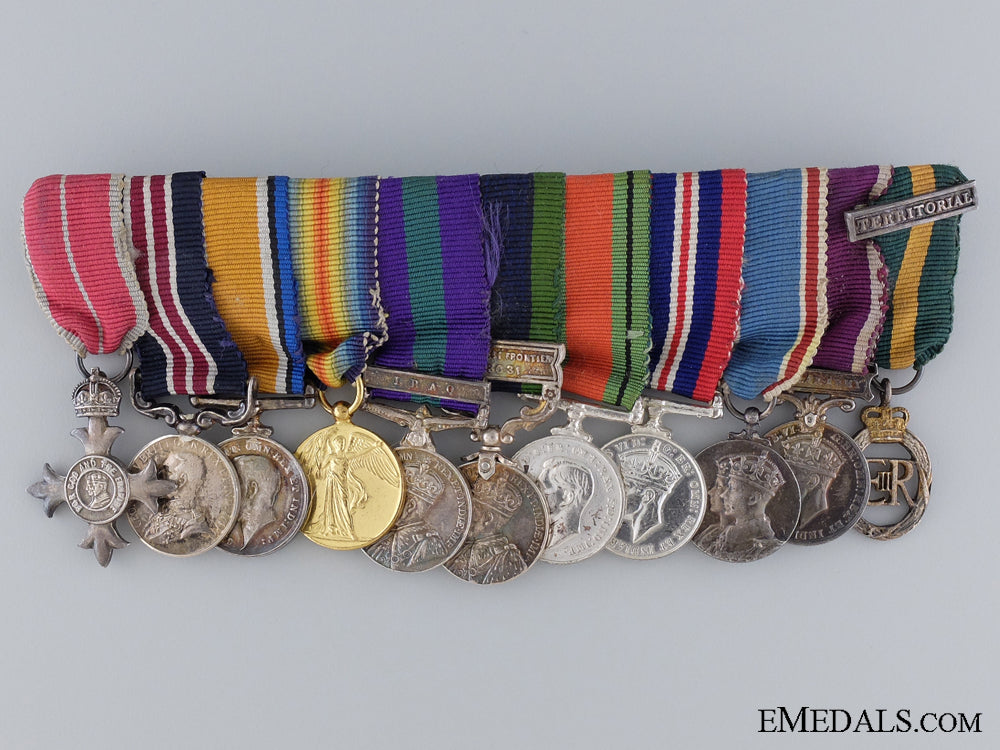 order_of_the_british_empire_group_of_eleven_miniatures_order_of_the_bri_53aad7730679c