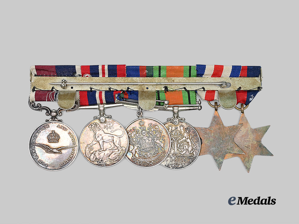 canada,_commonwealth._a_second_war_medal_bar_to_cpl._dubois,_r_a_f_e_medals__c7698_5