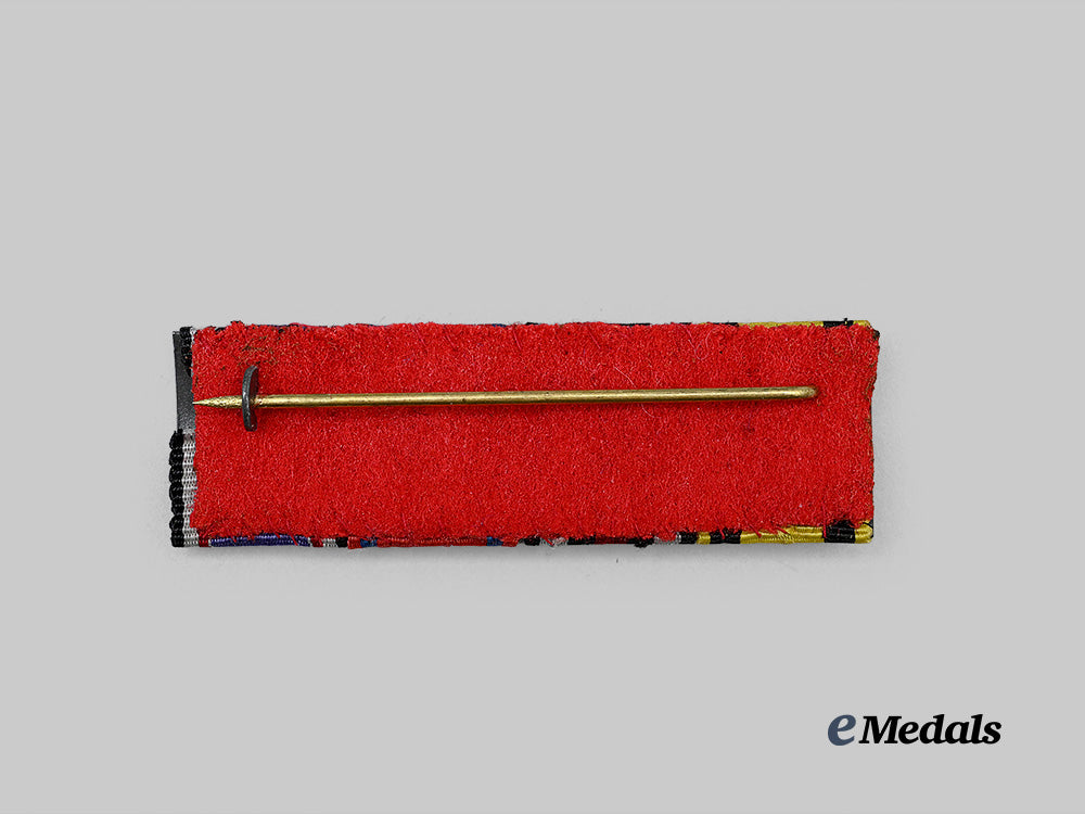 Germany, Third Reich. A Medal Bar for First World War Combat and Air Defence, with Ribbon Bar