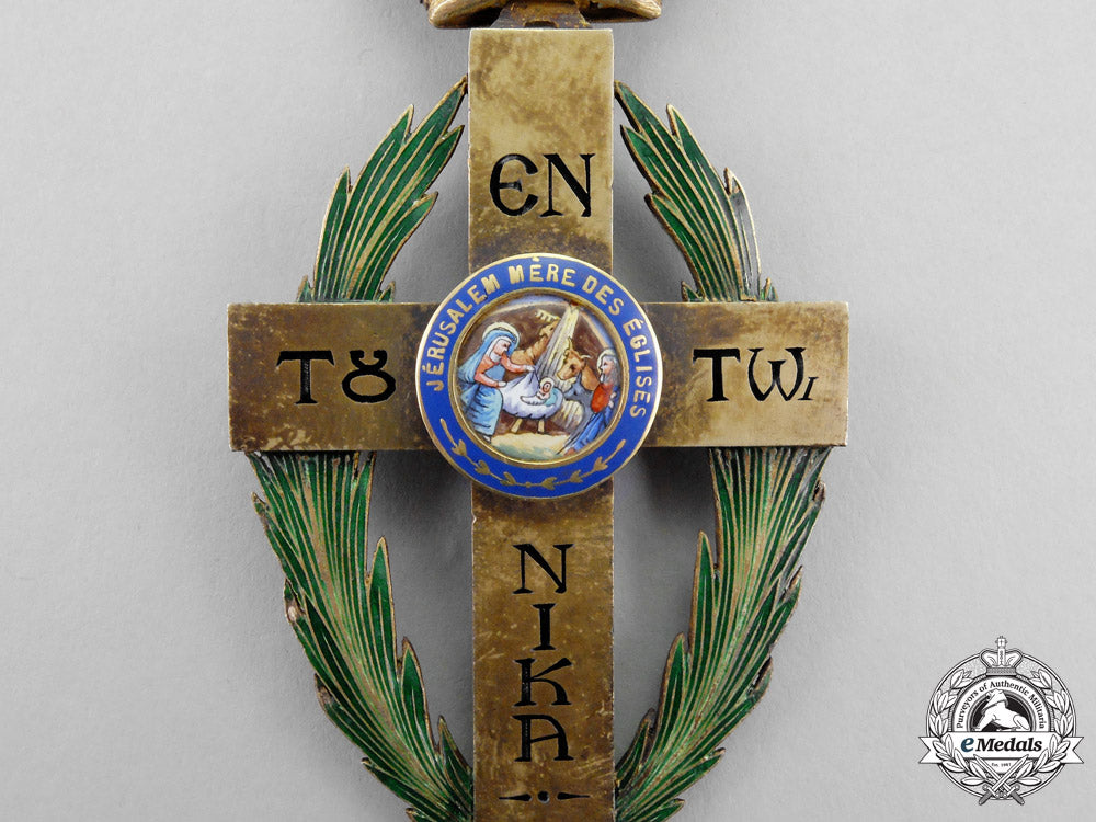 greece._an_order_of_the_orthodox_crusaders_of_the_patriarchy_of_jerusalem,_grand_officer's_neck_badge_p_066_1_1