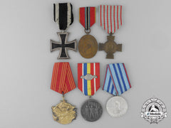 Six European Medals, Awards & Decorations