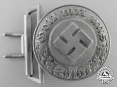 A German Police Officer's Belt Buckle By F.w. Assmann & Söhne