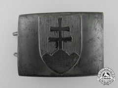 Slovakia. An Enlisted/Nco’s Belt Buckle, By Mincovna Kremnica, C.1940