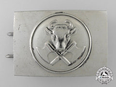 A German Butcher's Trade Belt Buckle; Published Example
