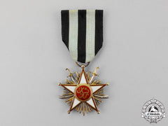 Persia, Empire. A Military Order Of Zolfaghar, 3Rd Class Breast Badge C.1925 By Arthus Bertrand