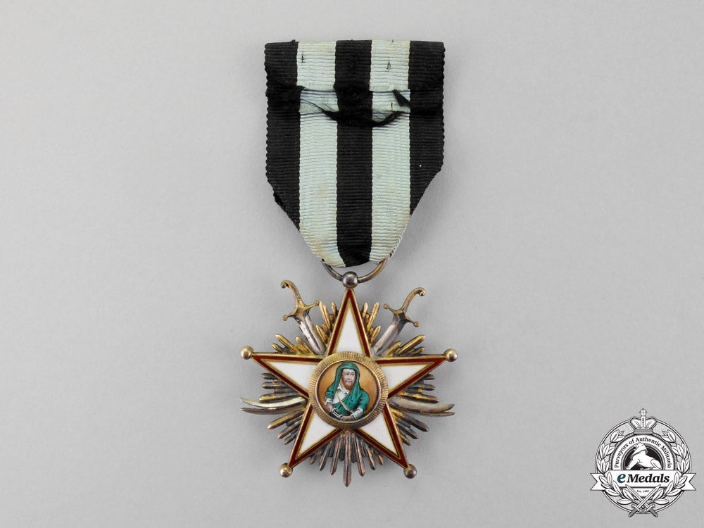 persia,_empire._a_military_order_of_zolfaghar,3_rd_class_breast_badge_c.1925_by_arthus_bertrand_p_175_2
