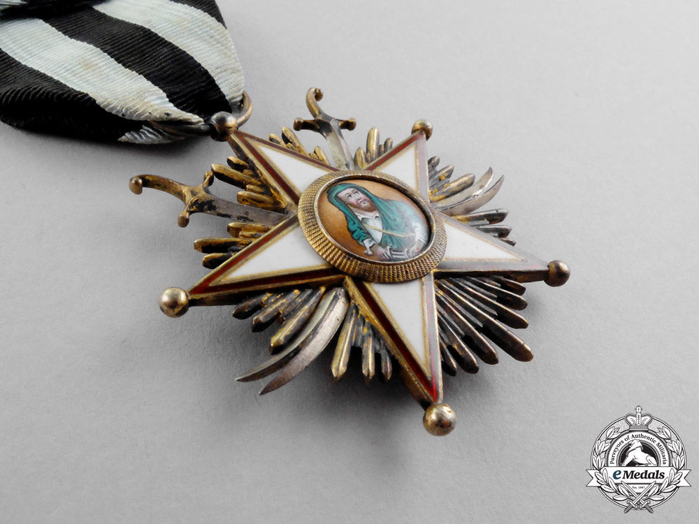 persia,_empire._a_military_order_of_zolfaghar,3_rd_class_breast_badge_c.1925_by_arthus_bertrand_p_177_2