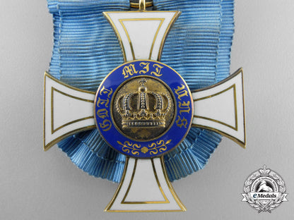 a_prussian_order_of_the_crown;_third_class_cross_in_gold_by_wagner_p_292