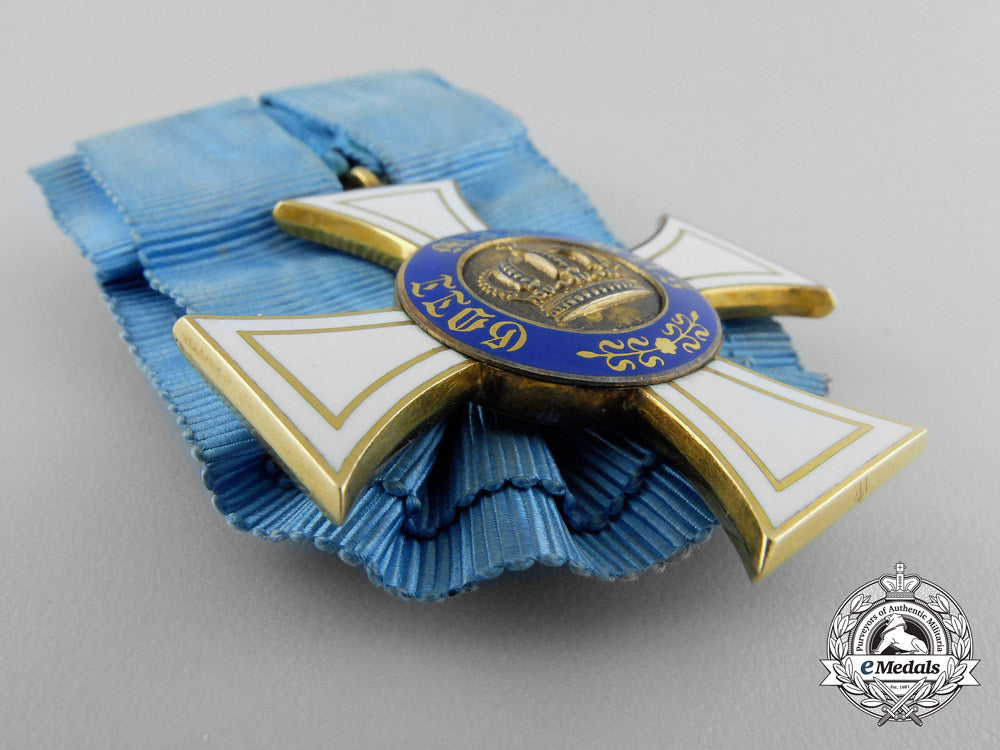a_prussian_order_of_the_crown;_third_class_cross_in_gold_by_wagner_p_295