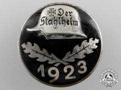 A 1923 Stahlhelm Badge