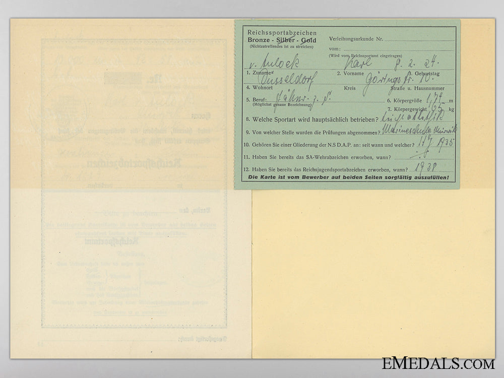 french,_italian,&_german_award_documents_to_captain_von_aulock;_german_army_p_367