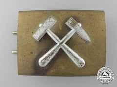 A Third Reich Mining Student's (Bergbau-Schüler) Belt Buckle