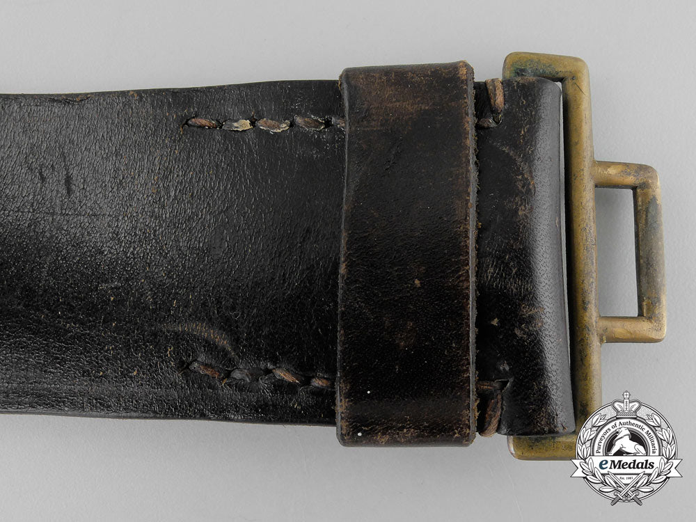 a_german_police_officer's_black_leather_belt;_marked_p_432