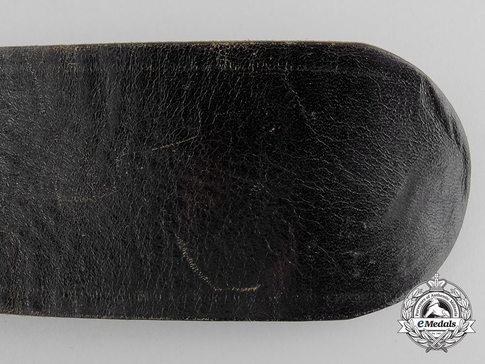 a_german_police_officer's_black_leather_belt;_marked_p_435