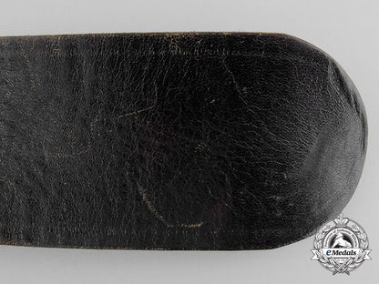 a_german_police_officer's_black_leather_belt;_marked_p_435
