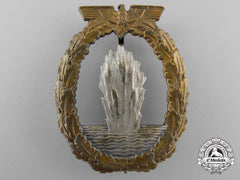 An Early Kriegsmarine Minesweeper War Badge By Schwerin