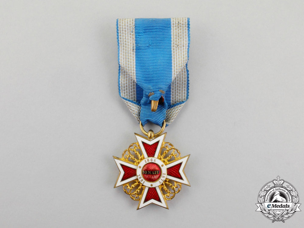 romania._an_order_of_the_crown_of_romania,_knight,_civil_division_p_458_1