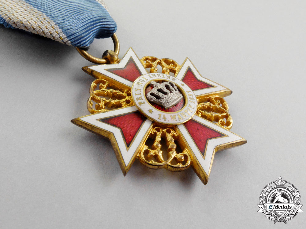 romania._an_order_of_the_crown_of_romania,_knight,_civil_division_p_459_1