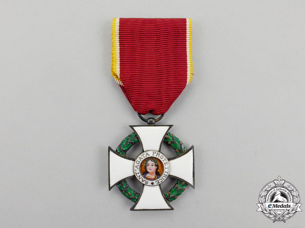 san_marino._an_order_of_saint_agatha,_knight_p_460_1