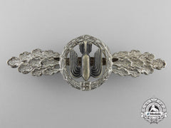 An Early Luftwaffe Squadron Clasp For Bomber Pilots; Silver Grade By Osang