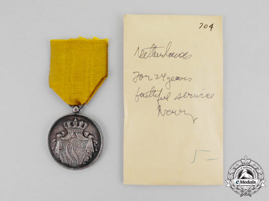 netherlands._a_navy_long_service_medal,_silver_grade_for_officers_for_twenty_four_years'_service_p_504_1