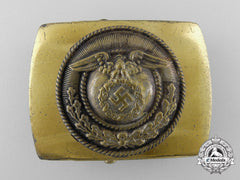 An Nsdap Youth Belt Buckle With Roller Bar
