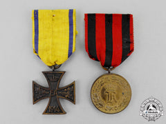 Germany. Two Imperial Medals And Decorations