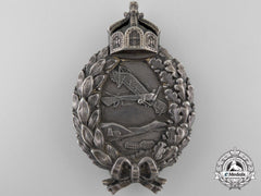 A First War Prussian Pilot's Badge In Silver By Juncker