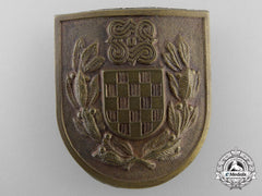 A Rare 1942 Croatian Ndh Independence Badge