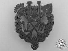 A Rare Second War Ustasha Youth Breast Badge 1943