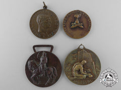 Four Italian Medals And Awards