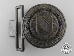 A Third Reich Baden Fire Service Officer's Belt Buckle