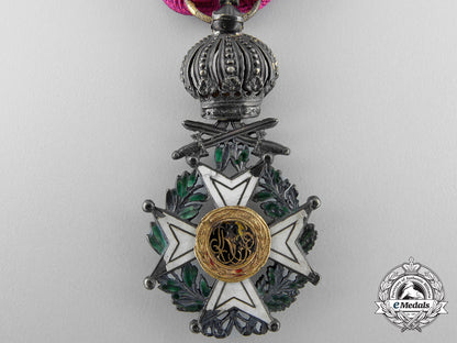 belgium,_kingdom._an_order_of_leopold_with_swords,_reduced_size_knight,_c.1840_p_743