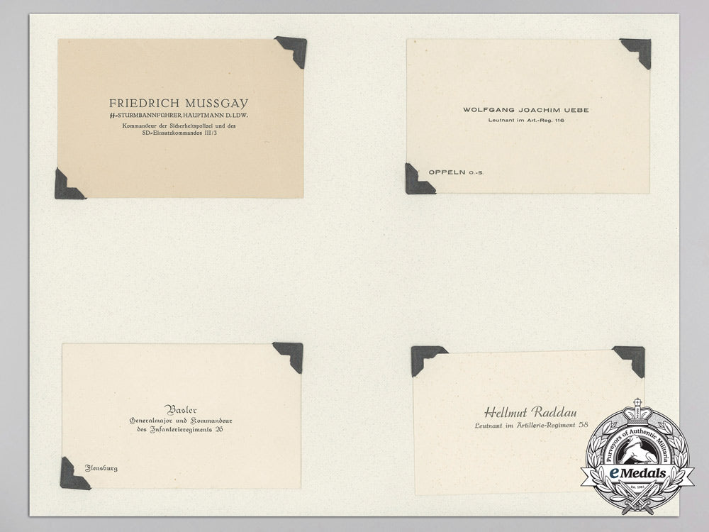 four_german_military_business_cards;_mussgay,_joachim,_basler,&_raddau_p_812