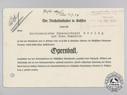 a1938_invitation_for_reichsminister_hermann_göring_and_wife_to_attend_an_opera_and_ball_p_821