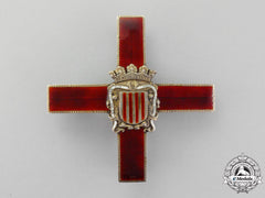 Spain, Franco Period. A Real Body Of The Nobility Of Catalonia, St. George Cross