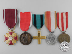 Five Polish Medals And Awards